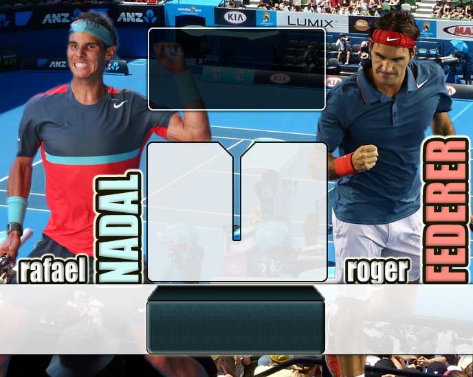 Nadal vs Federer en Australian Open 2014